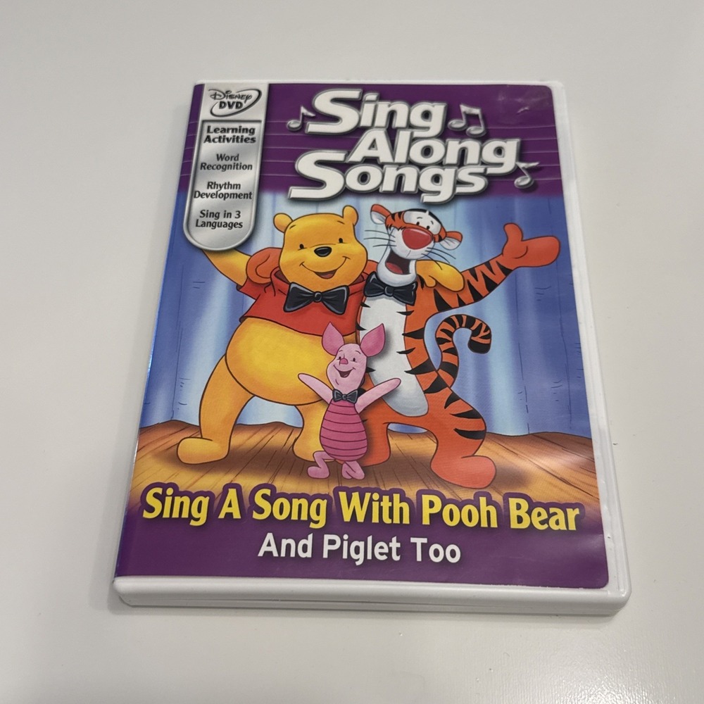 Disney Sing-Along Songs: Sing a Song with Pooh Bear and Piglet Too (DVD) Tested